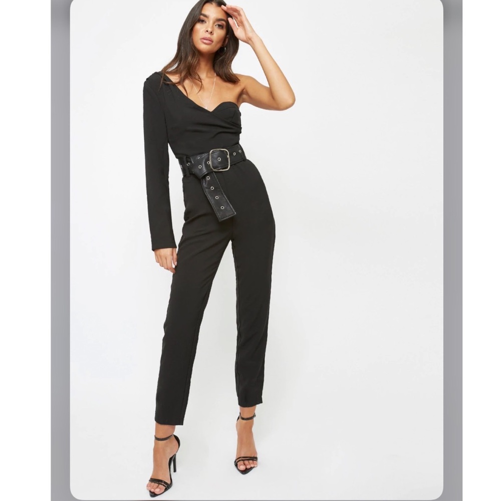 4th and reckless structured jumpsuit
